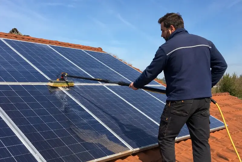 Nettoyage et entretien de panneaux solaires à Saint-Jean-de-Monts